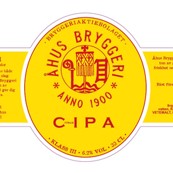 Åhus Bryggeri CIPA Citrus IPA 6.2% 24x330ml Bottle